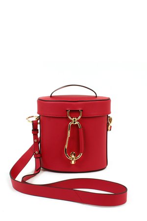 Red Belay Canteen Bag by ZAC Zac Posen Handbags for $45 | Rent the Runway