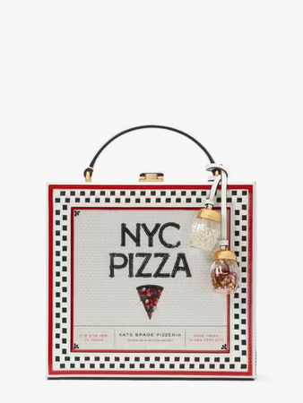 kate spade pizza box purse
