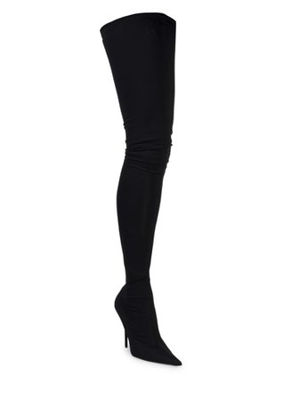Balenciaga Sock Thigh High Boots Noir women's Over the Knee ,balenciaga ballerinas,100% top quality, balenciaga c3po leggings Best Prices