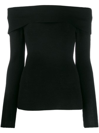 P.a.r.o.s.h. Knitted Off The Shoulder Top | Farfetch.com