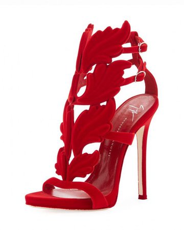 giuseppe zanotti red heels pumps