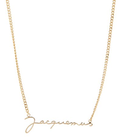 Jacquemus - Logo necklace | Mytheresa