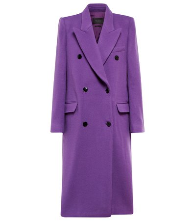 ISABEL MARANT Enarryli wool-blend coat