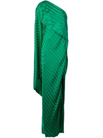 Michelle Mason Asymmetric Striped Dress - Farfetch