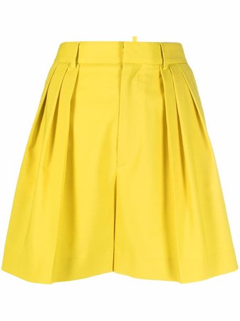 Dsquared2 high-waisted Pleated Shorts - Farfetch