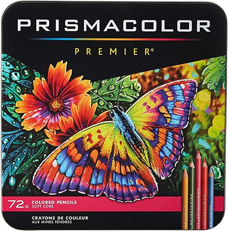Amazon.com : Prismacolor Premier Colored Pencils | Art Supplies for Drawing, Sketching, Adult Coloring | Soft Core Color Pencils, 72 Pack : Wood Colored Pencils : Office Products
