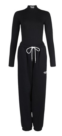 Boohoo Official Bodysuit and Jogger Set