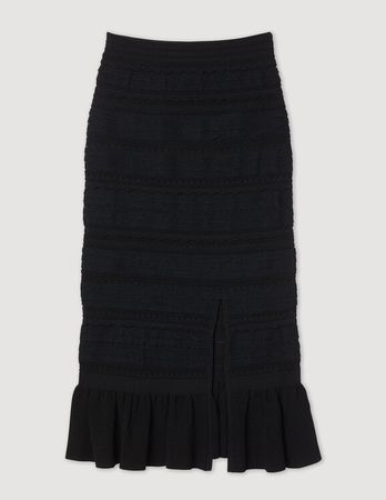 Knitted skirt - Skirts & Shorts - Sandro-paris.com