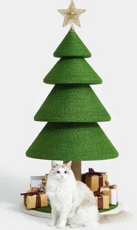 Cat tree Christmas