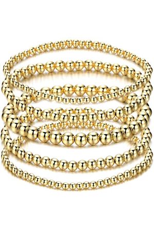 Amazon Gold Beaded Bracelets