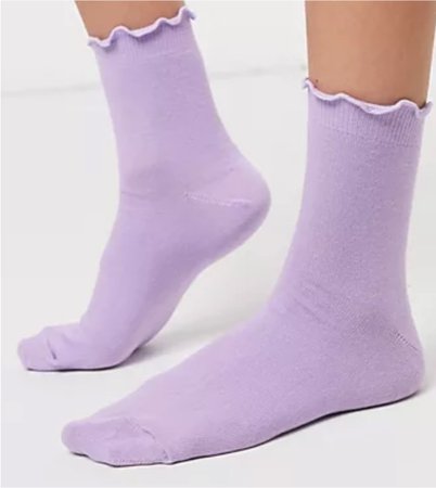 lilac socks