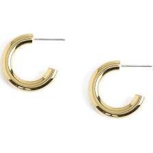 gold chunky hoops - Google Search