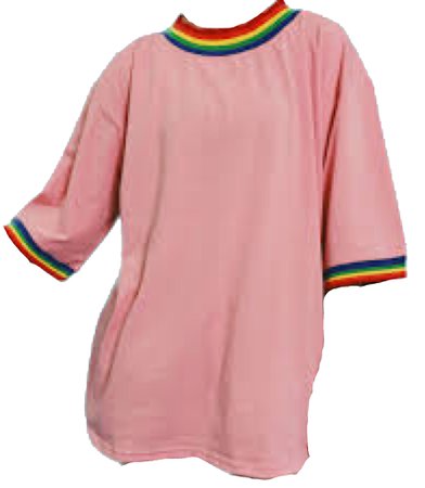 pink rainbow shirt