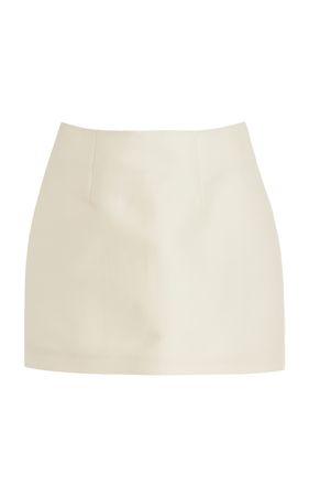 Wool-Silk Mini Skirt By Beare Park | Moda Operandi