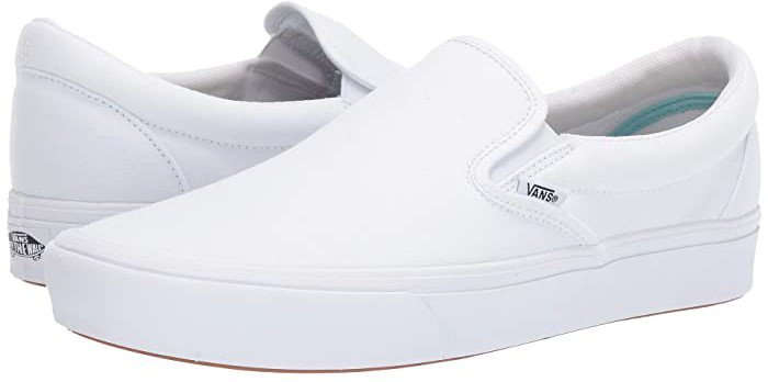 ComfyCush Slip-On ((Classic)True White/True White) Athletic Shoes