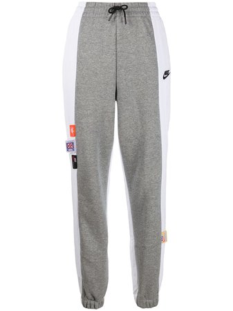 Nike Colour Blocked Track Trousers - Farfetch