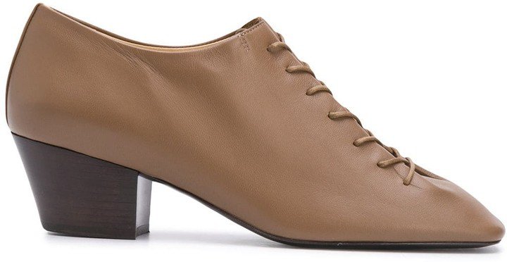 Heeled Lace-Up Shoes