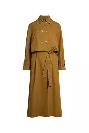Fayette Two In One Trench Coat Nutria | French Connection US