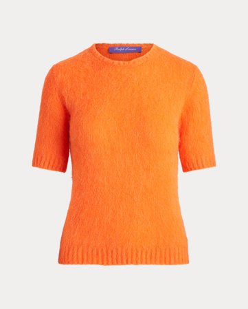 Knit Short-Sleeve Sweater