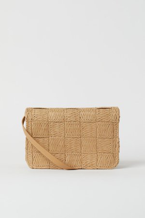 Shoulder Bag - Beige/straw - Ladies | H&M US