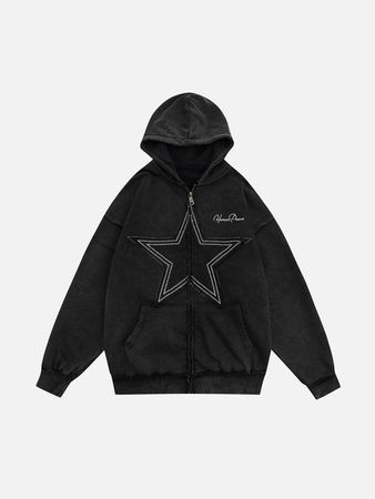 black star hoodie
