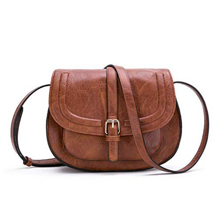 Amazon.com: Women Crossbody Satchel Bag Small Saddle Purse and Tote Shoulder Handbags: Shoes