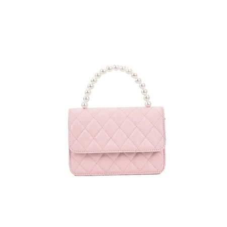 Quilted Light Pink Bag