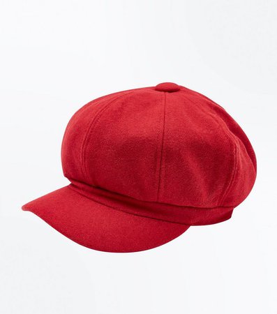 red-felt-baker-boy-hat.jpg (720×817)