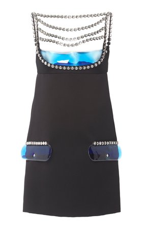 Cupchain Embellished Mini Dress by Christopher Kane | Moda Operandi