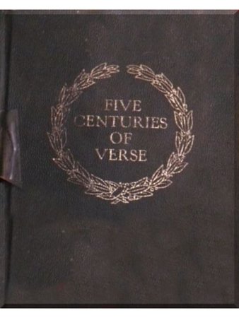 five centuries of verse - dead poet society - poetry