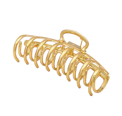 petit moments Large Claw Hair Clip in Gold