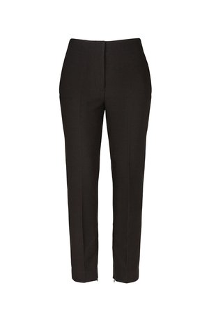 Y.A.S Ecco Tailored Ankle Length Cigarette Trouser in Black | Lyst
