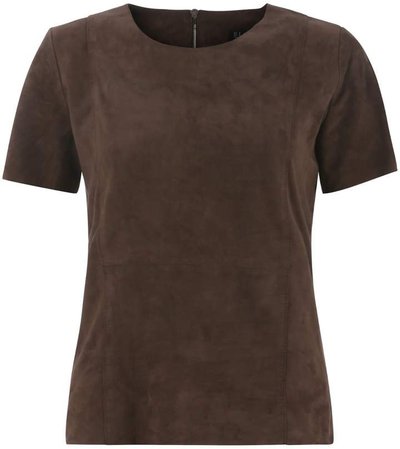 ELLESD - Chocolate Suede T-Shirt