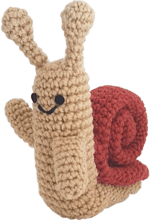 Crochet Adventure Time snail