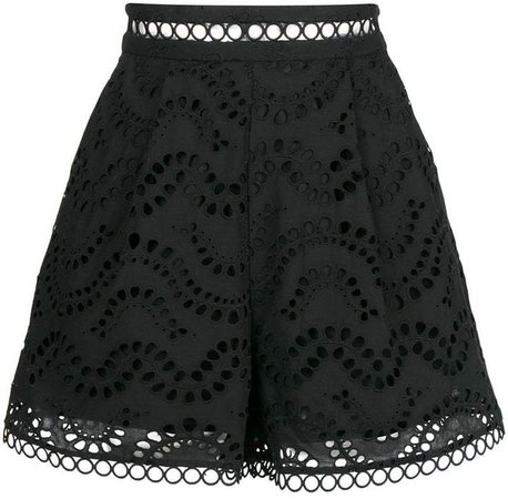perforated flared skirt
