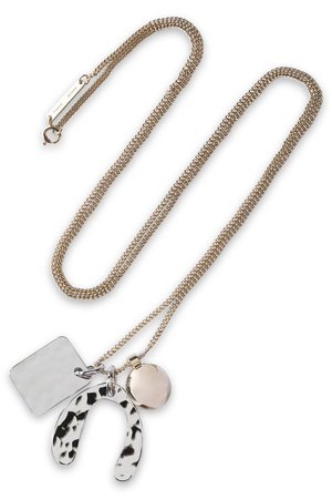 Hammered gold and silver-tone necklace | PROENZA SCHOULER | Sale up to 70% off | THE OUTNET