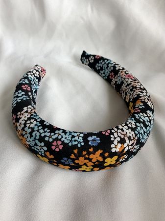 floral padded headband