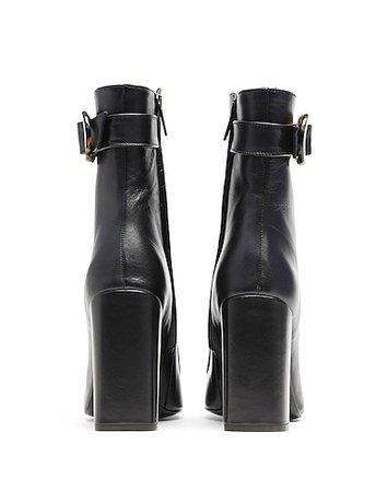 8 By Yoox Leather Tortoise Buckle Ankle-Boots - Ankle Boot - Women 8 By Yoox Ankle Boots online on YOOX United States - 11955680DU