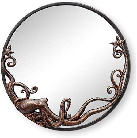 Octopus Round Wall Mirror: Amazon.ca: Home & Kitchen