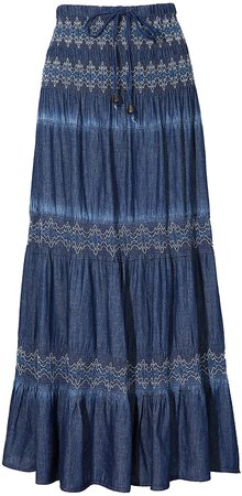 DREFBUFY D8016-bu-xl, Blue, X-Large at Amazon Women’s Clothing store
