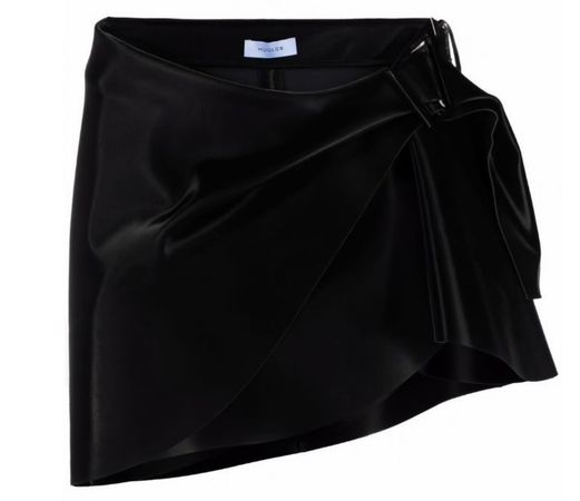 black skirt | MUGLER