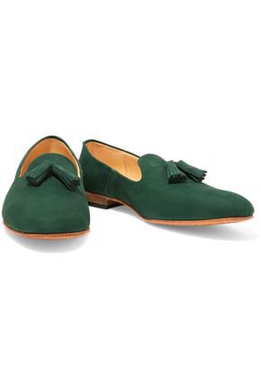 Gaston nubuck loafers | DIEPPA RESTREPO | Sale up to 70% off | THE OUTNET