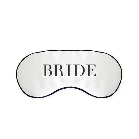 Bride Sleep Mask Bridal Shower Gift Bride Eye Mask Bride | Etsy