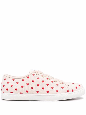 Kate Spade Vale heart-embroidered low-top Sneakers - Farfetch