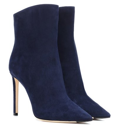 Helaine 100 suede ankle boots