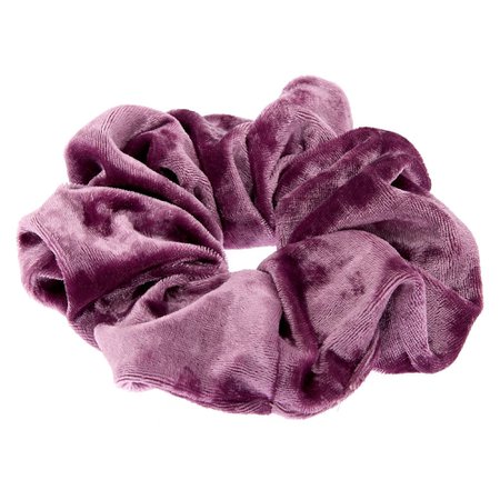 lilac scrunchie