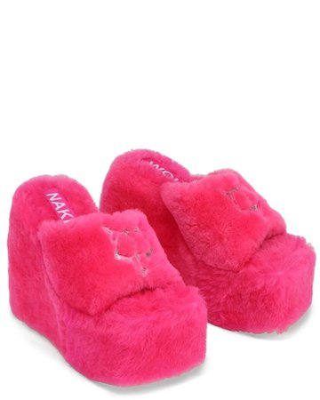 Naked Wolfe “Willow Hot Pink” Shoes ($259)