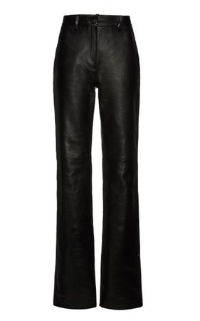 Leather Flared Trousers By Magda Butrym | Moda Operandi