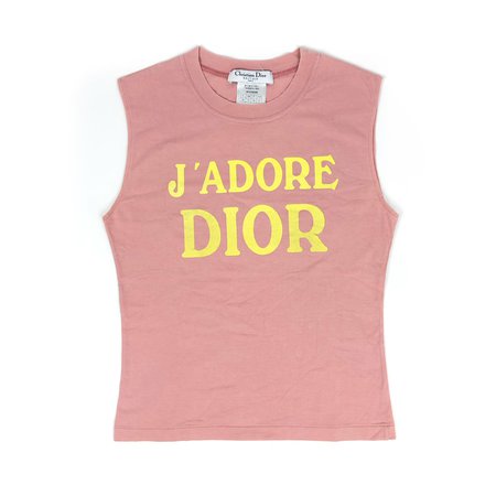 Authentic Dior ‘J’adore Dior’ Top Size GB 10 fits... - Depop