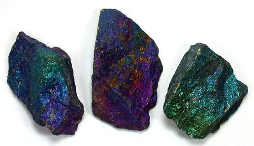 peacock ore crystals